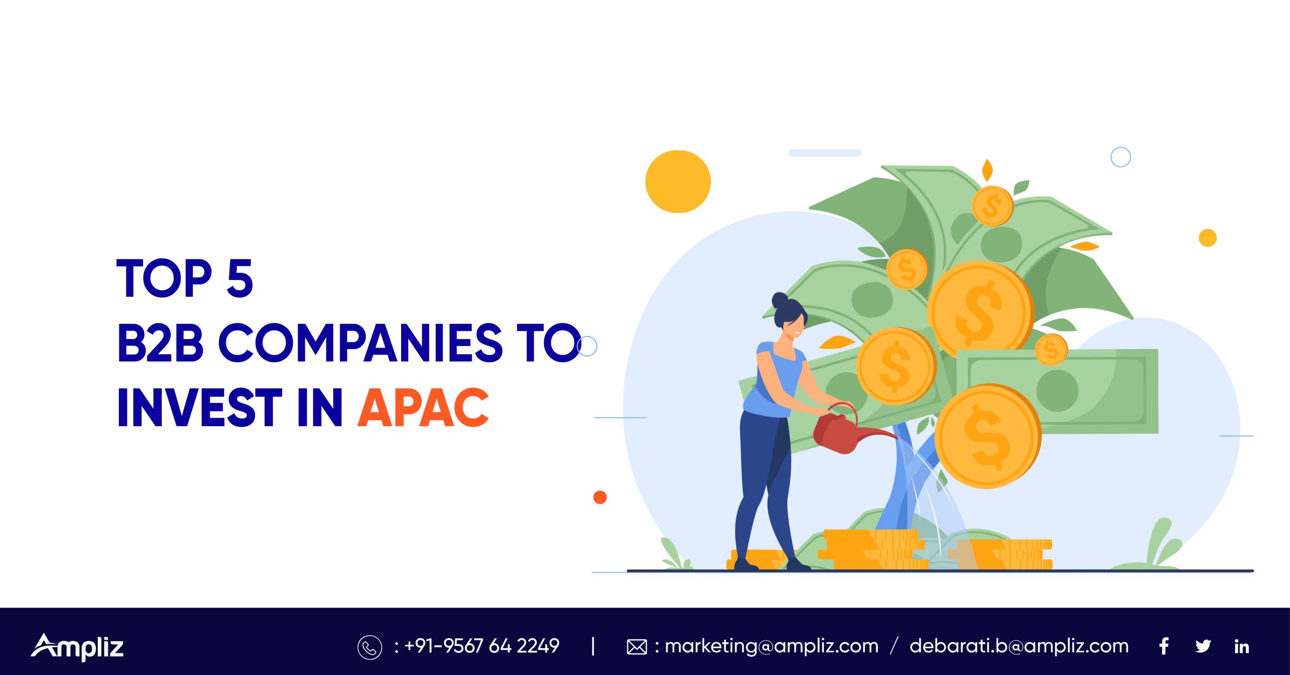 Top 5 B2B Companies to Invest in APAC Countries